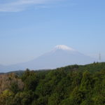 三島スカイウォークからの富士山