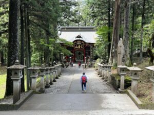 三峰神社　門