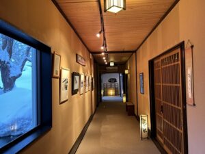 河鹿荘の廊下