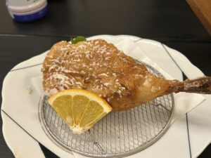 たかのや　ふぐのフライ