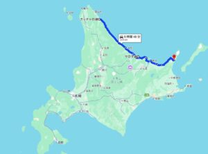 北海道のドライブ旅クッチャロ湖から羅臼