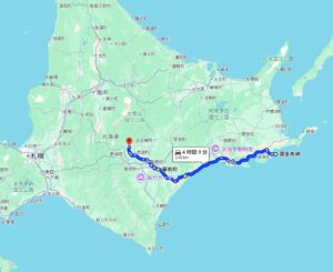 きりたっぷ岬から食ったり温泉へドライブ旅