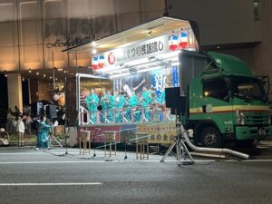 新潟まつりの民謡流し