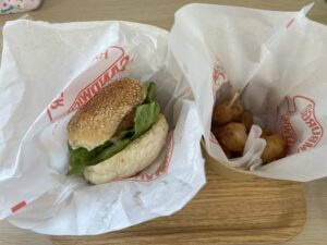 ホタテバーガー