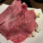 米沢牛のすき焼き