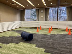 亀の井ホテル塩原　屋内ドッグラン