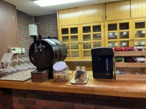 亀の井ホテル塩原　ウェルカムドリンク