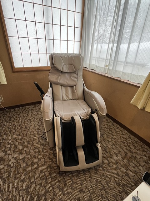 河鹿荘のマッサージチェア付きの部屋