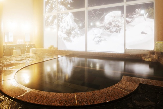 貸切風呂(河鹿荘ホームページより)