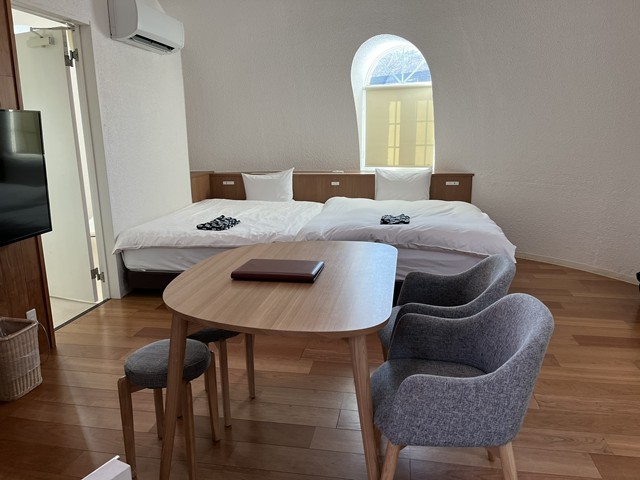 エンゼルフォレスト白川高原のカウラの内部