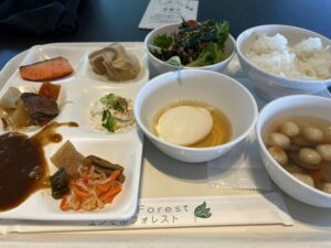 エンゼルフォレスト白河高原の朝食