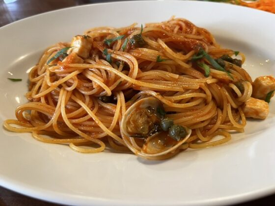 トラットリア ラ ロンディネのパスタ